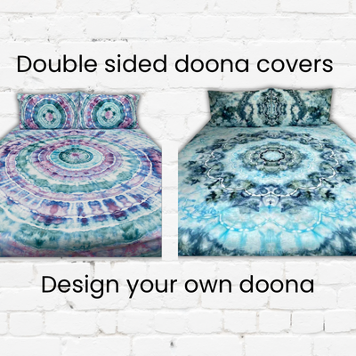 Tie Dyed - Double sided doona covers