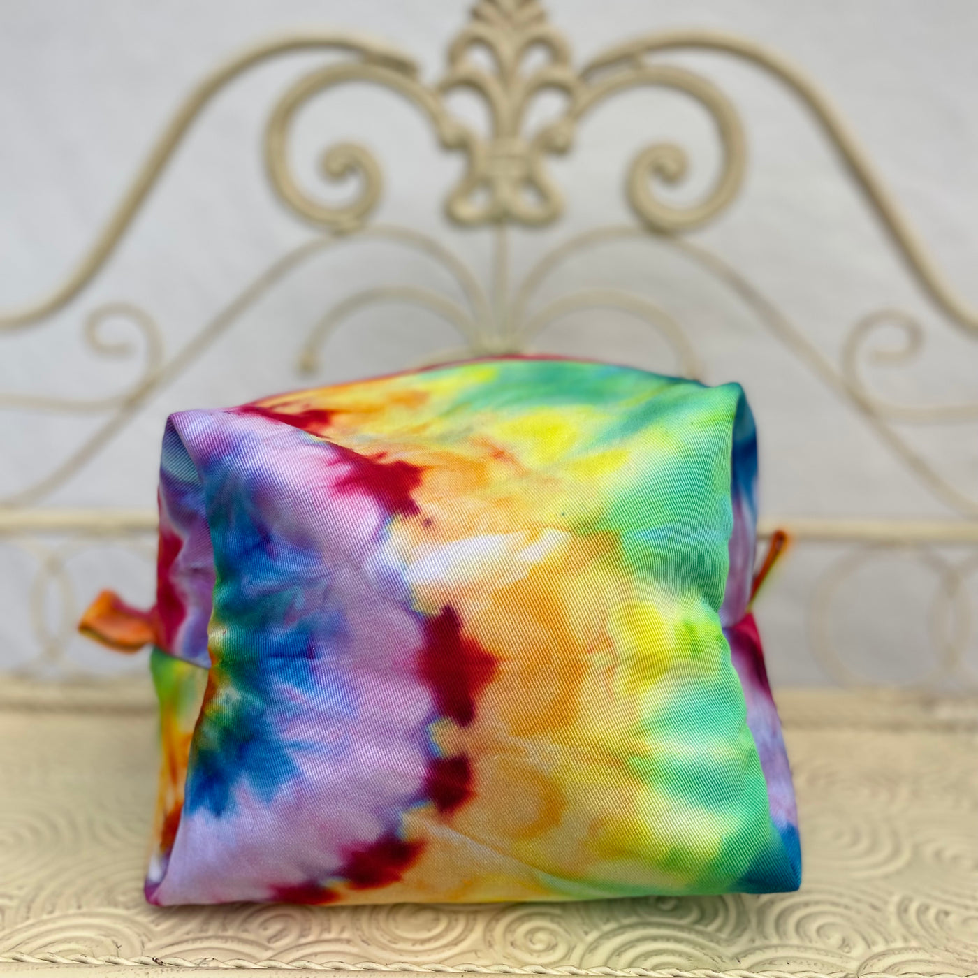 #6  - Rainbow Tie Dye Toiletry Bag