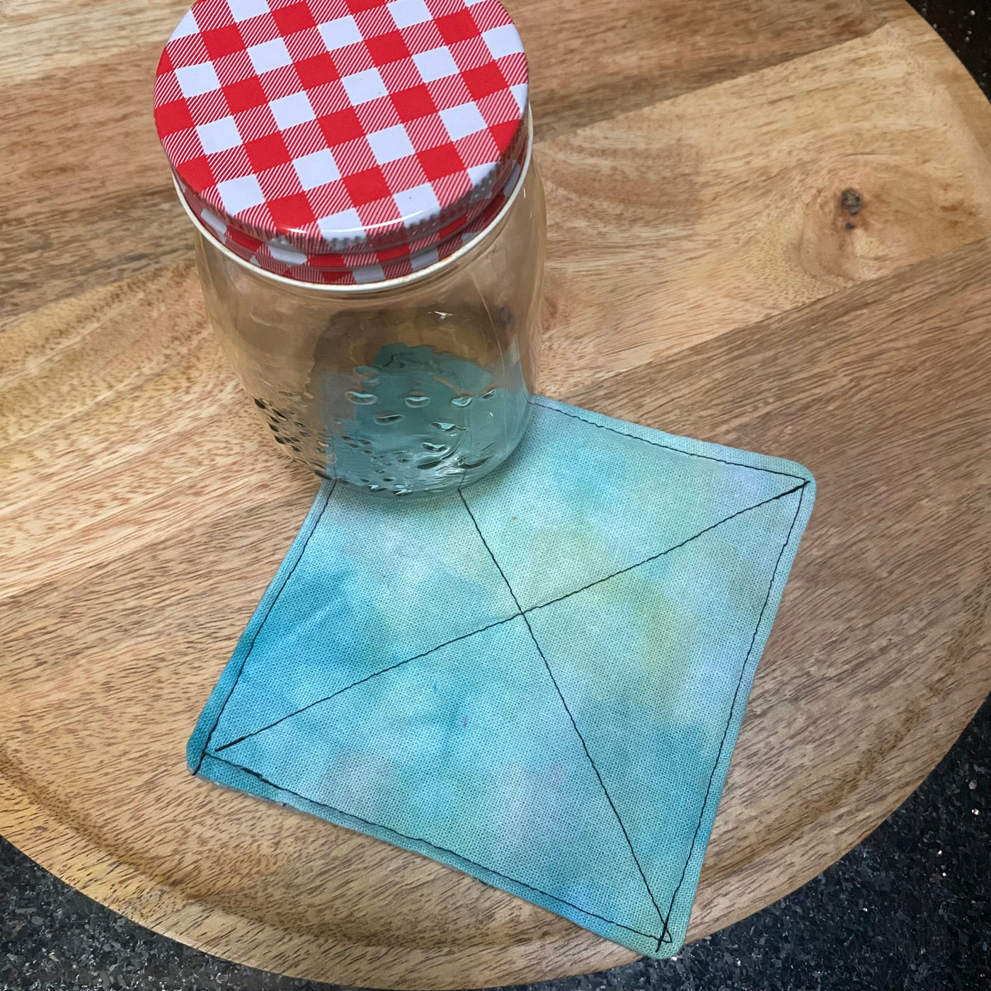 #39 - Blue Tie dye Jar Gripper