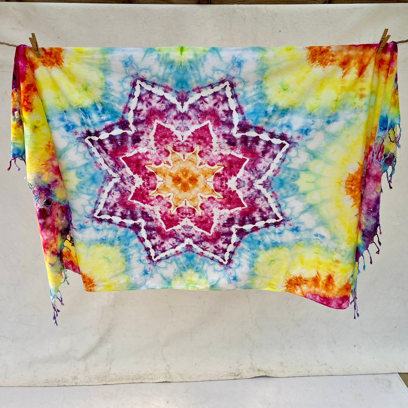 Tie dye Flower Sarong