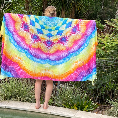 Tie dye Mandala Sarong