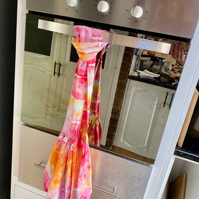 Tie Dye Kitchen Boa - Sunset