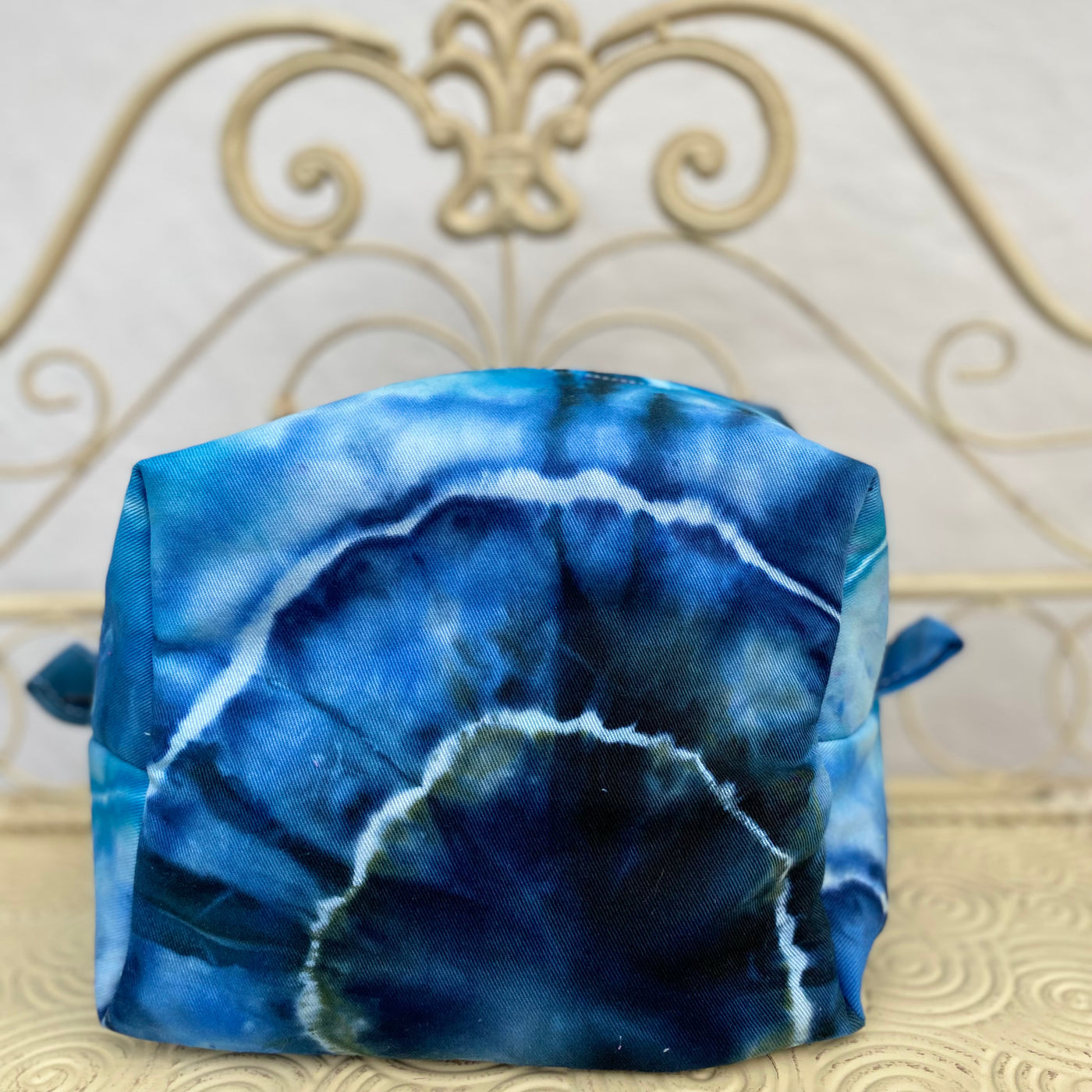 #9  - Blues Tie Dye Toiletry Bag