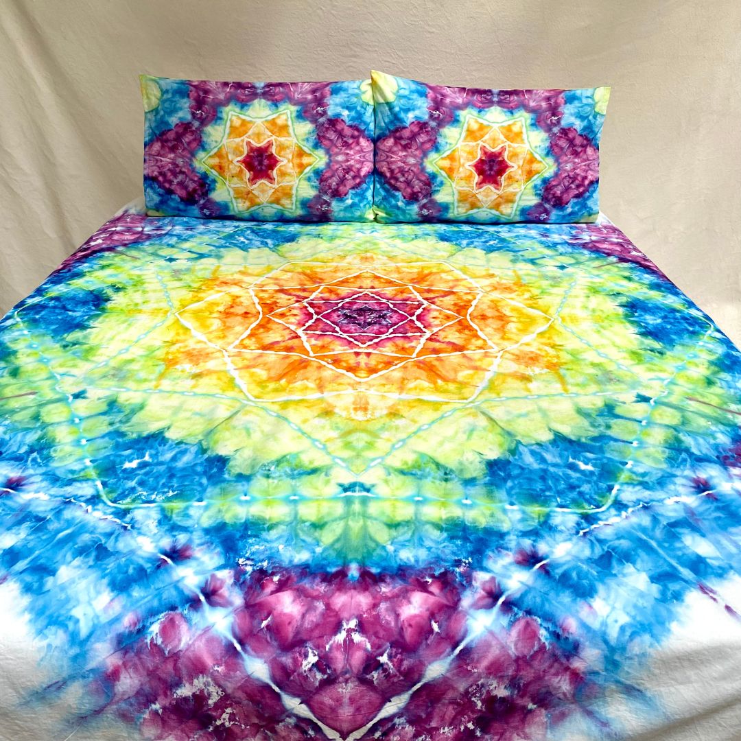 Tranquil Glow - Tie dye bedding