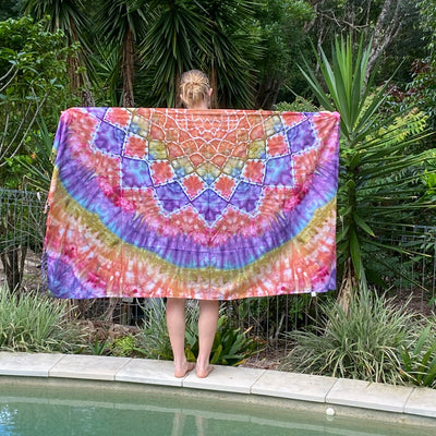 Tie dye Mandala Sarong