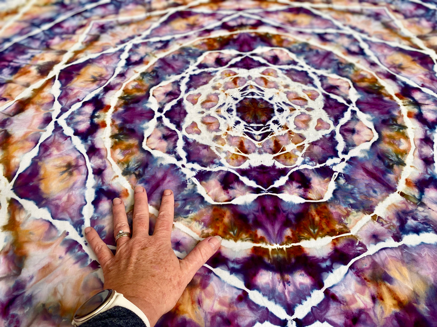 Dreamweave Shadow Mandala Throw set