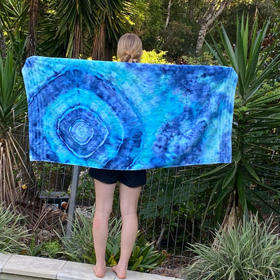 Design your own | Tie Dyed Towel | Bullseye Design