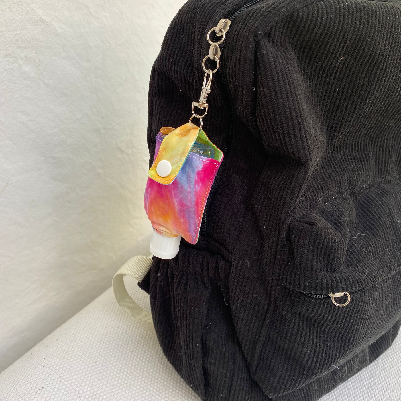 Tie Dye Sanitiser Pouch - Hands full of happy