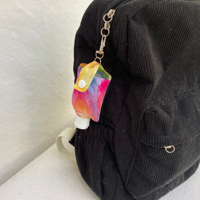 Tie Dye Sanitiser Pouch - Hands full of happy