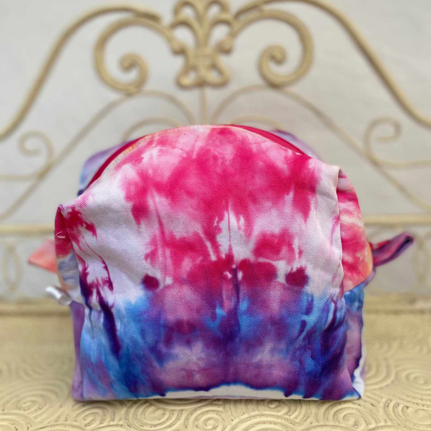 #14  - Pink/Purple Tie Dye Toiletry Bag