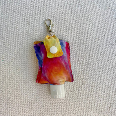 Tie Dye Sanitiser Pouch - Hands full of happy