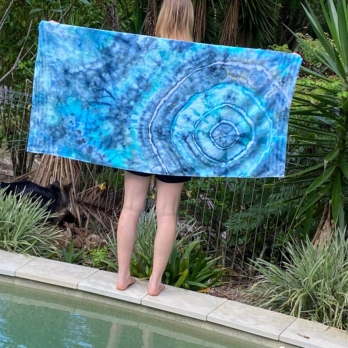 Design your own | Tie Dyed Towel | Bullseye Design