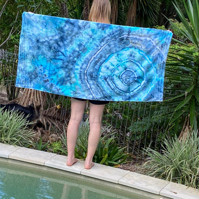 Design your own | Tie Dyed Towel | Bullseye Design
