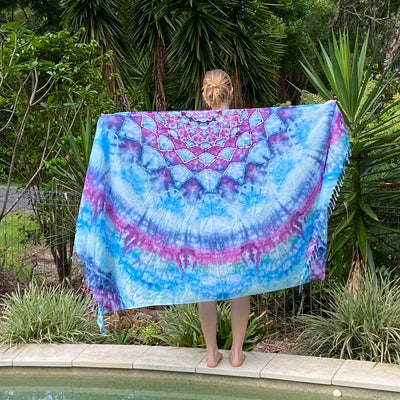 Tie dye Mandala Sarong