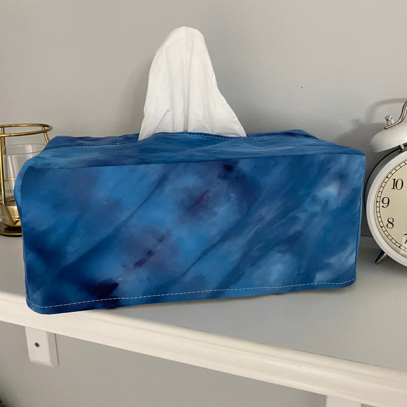 Rich Blues - Tissue box cover