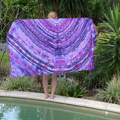 Tie dye Ripple Sarong