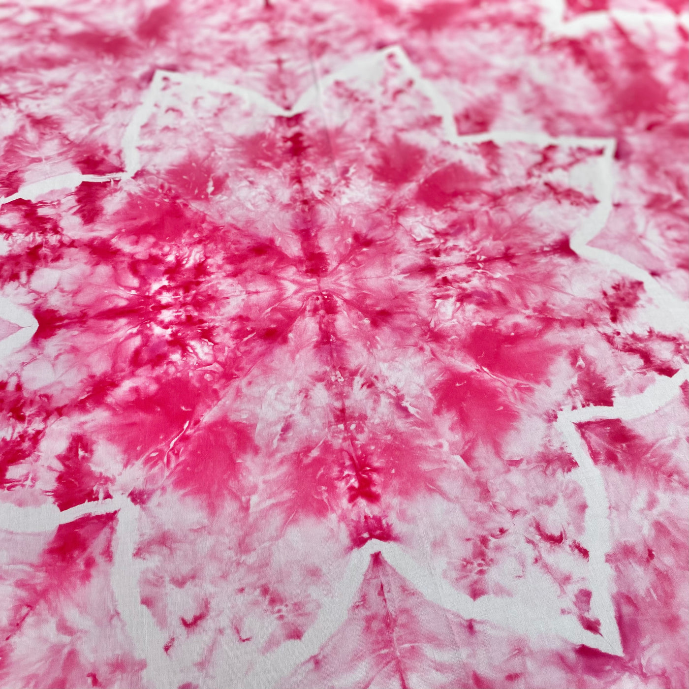 Strawberry Delight | Hand dyed throw set