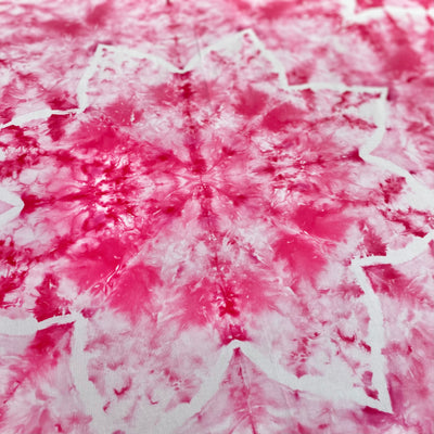 Strawberry Delight | Hand dyed throw set