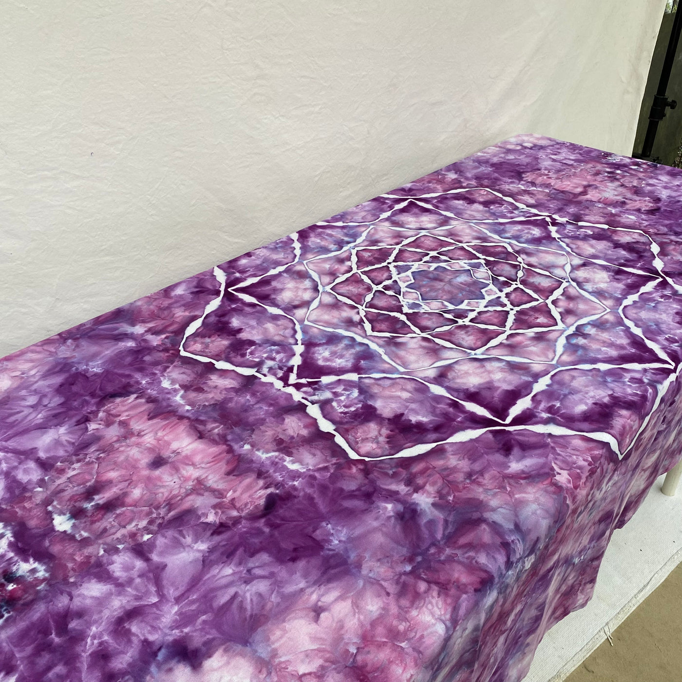 Purple mandala tablecloth