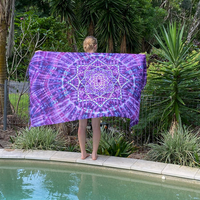 Tie dye Mandala Sarong