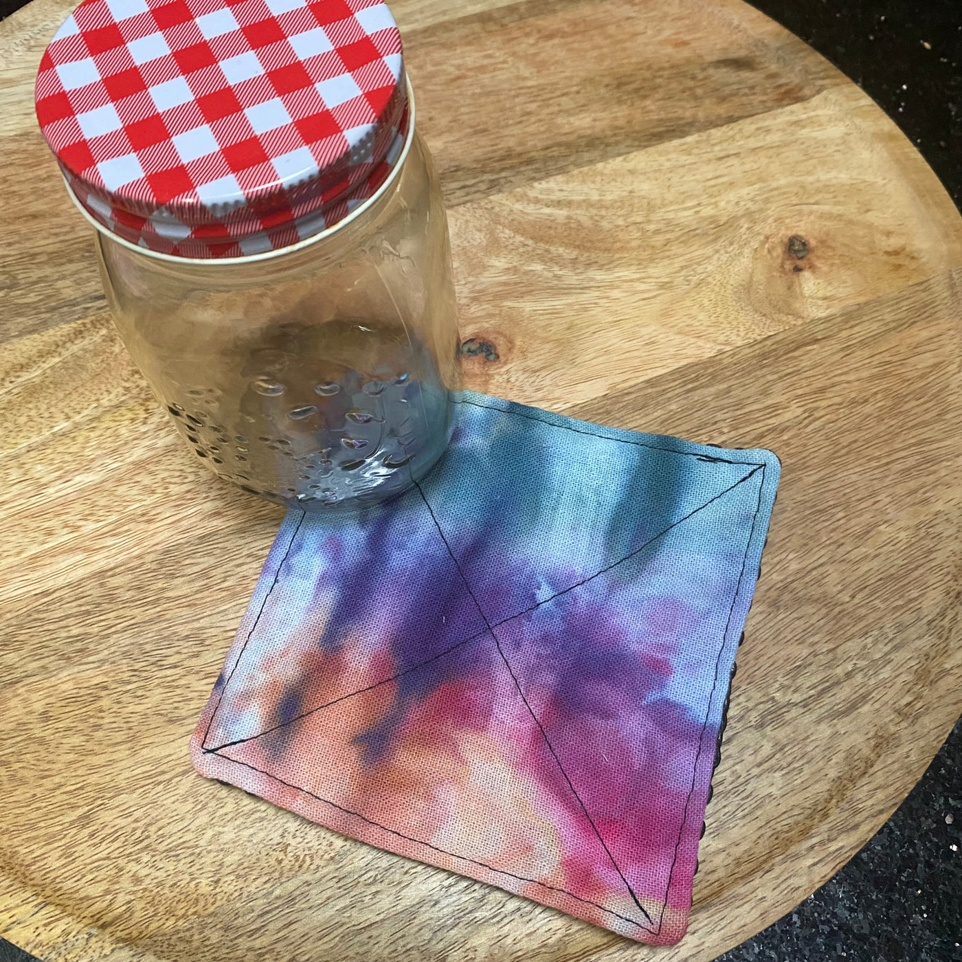 #49 - Earthy Tie dye Jar Gripper