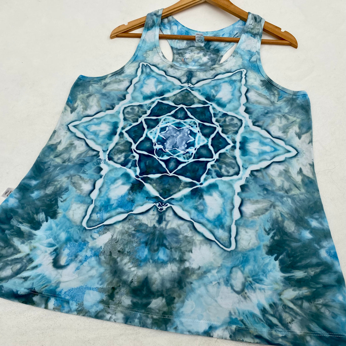 Tie dye Racer back SINGLET