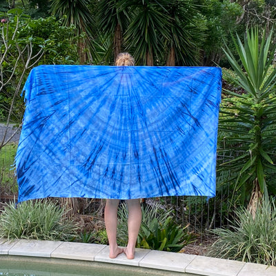 Tie Dye Spiral Sarong