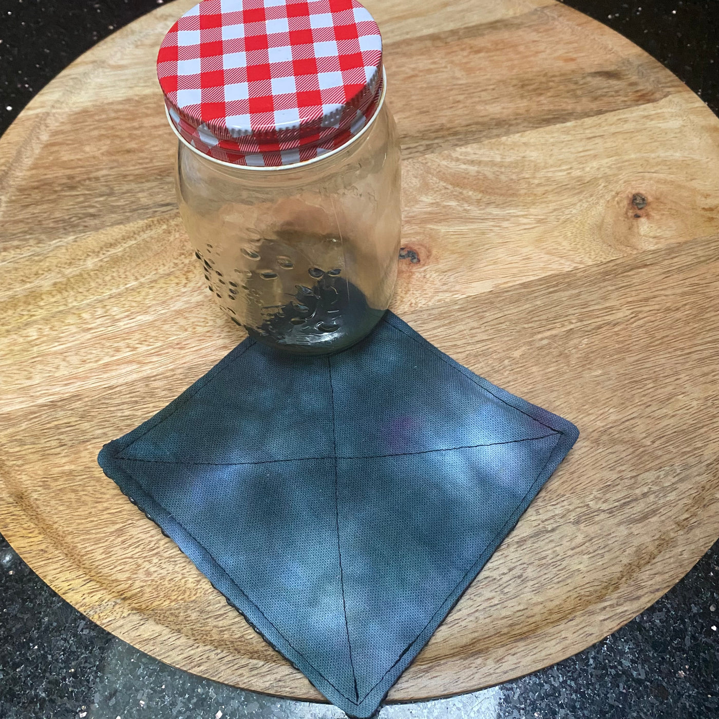 #45 - Black Tie dye Jar Gripper