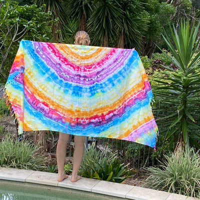 Tie dye Ripple Sarong