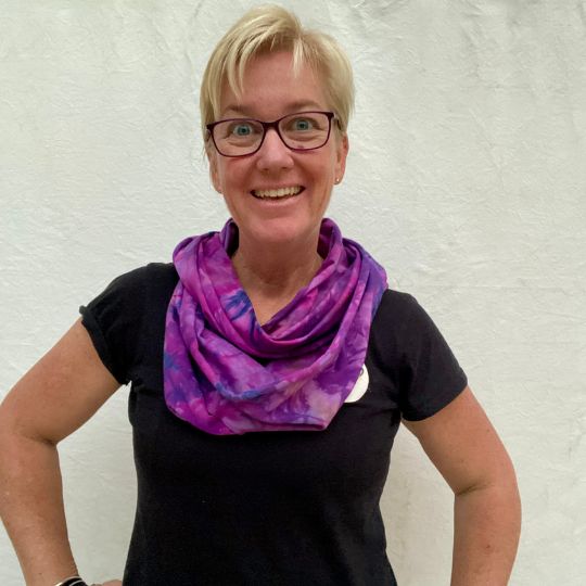 Rich Purple Infinity Scarf