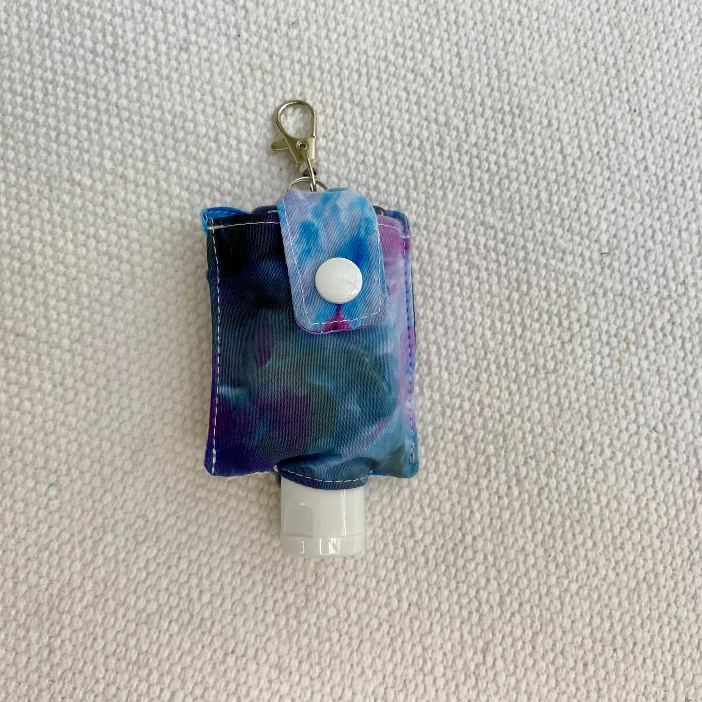 Tie Dye Sanitiser Pouch - Thunder + clean