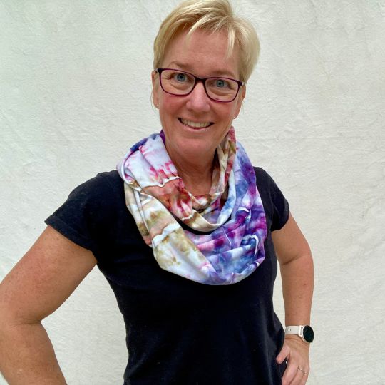 Multi-colour Infinity Scarf