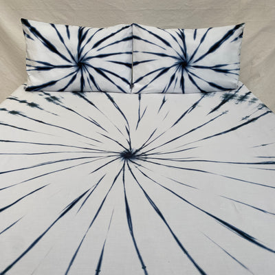 Enigma| Hand dyed throw set