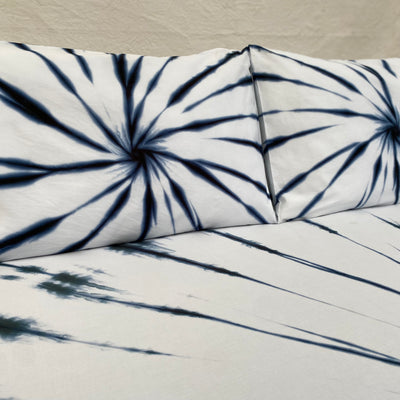 Enigma| Hand dyed throw set