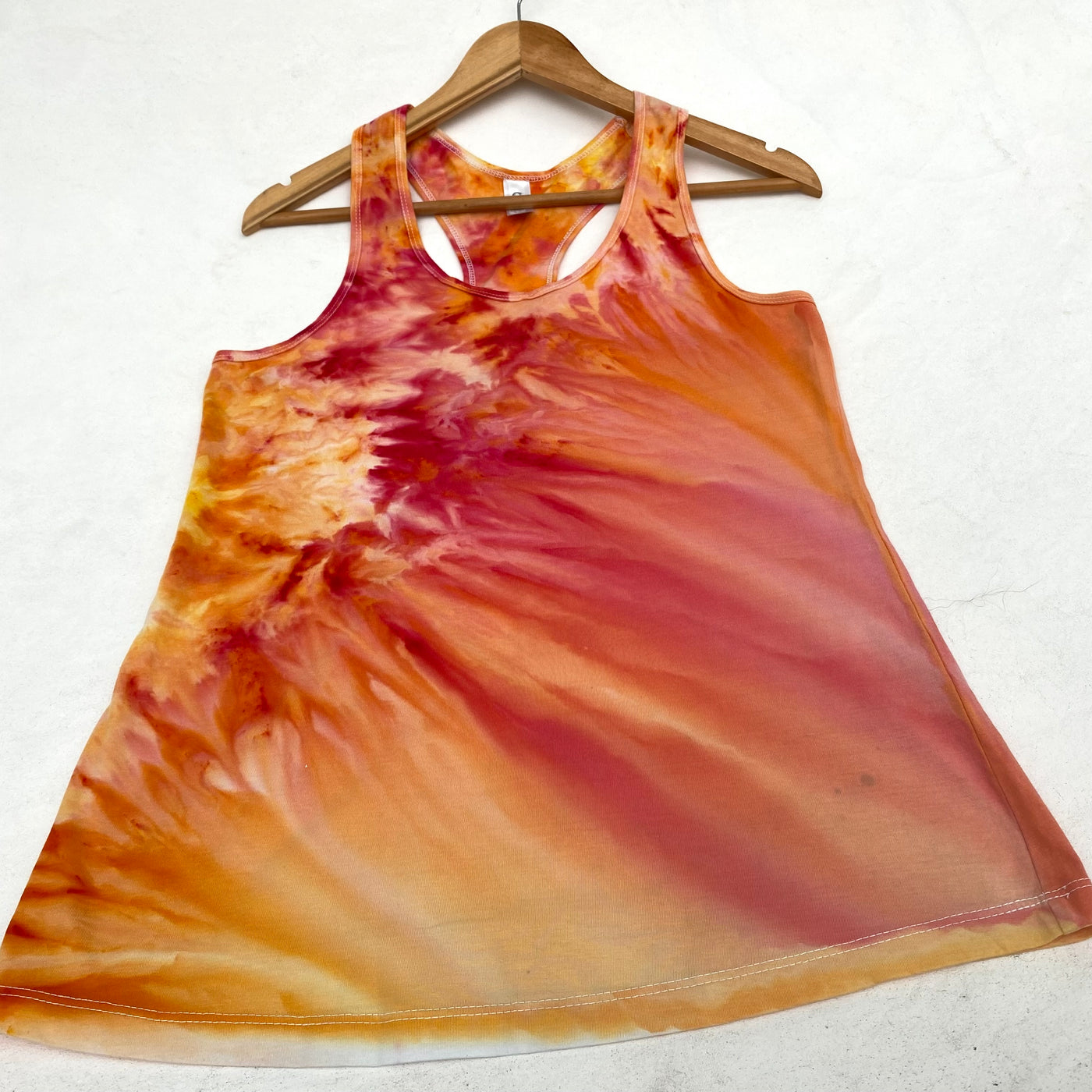 Tie dye Racer back SINGLET