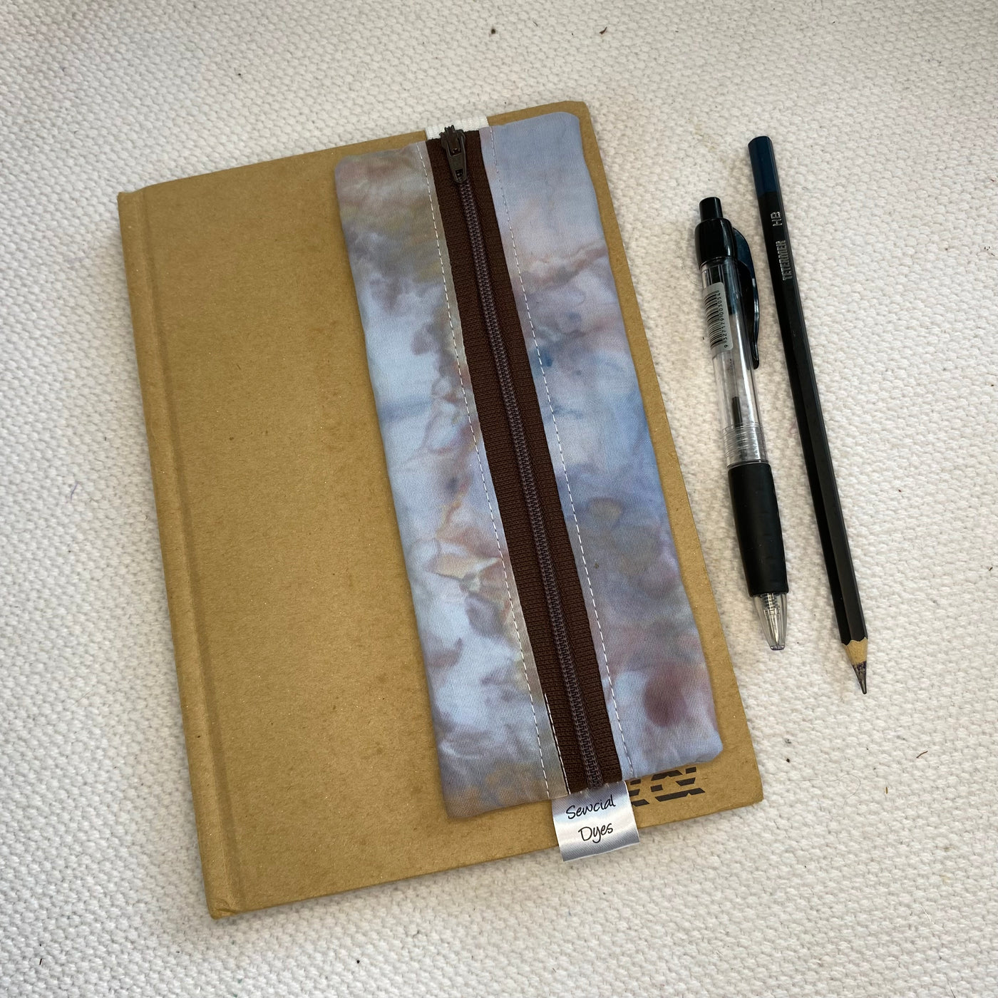 #49 - A5 size Pencil pouch / Bookmark - Cloudy Sky