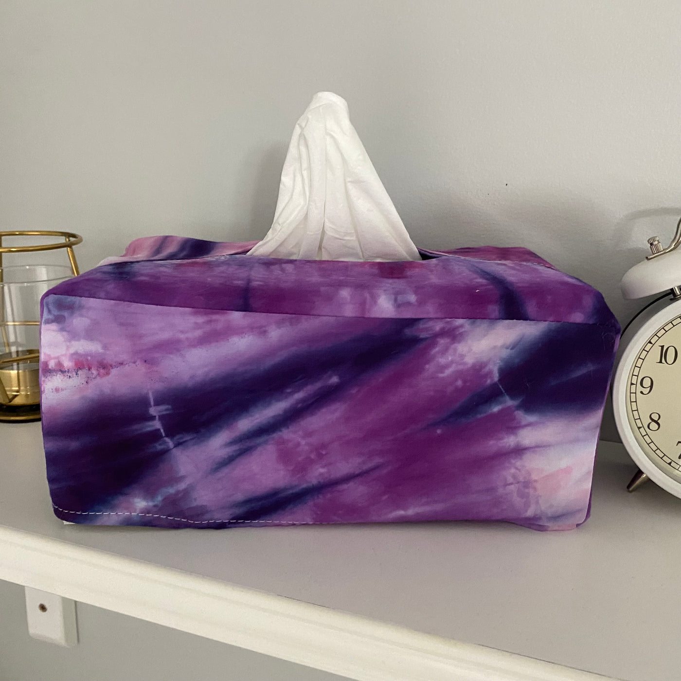 Purples - Tissue box cover