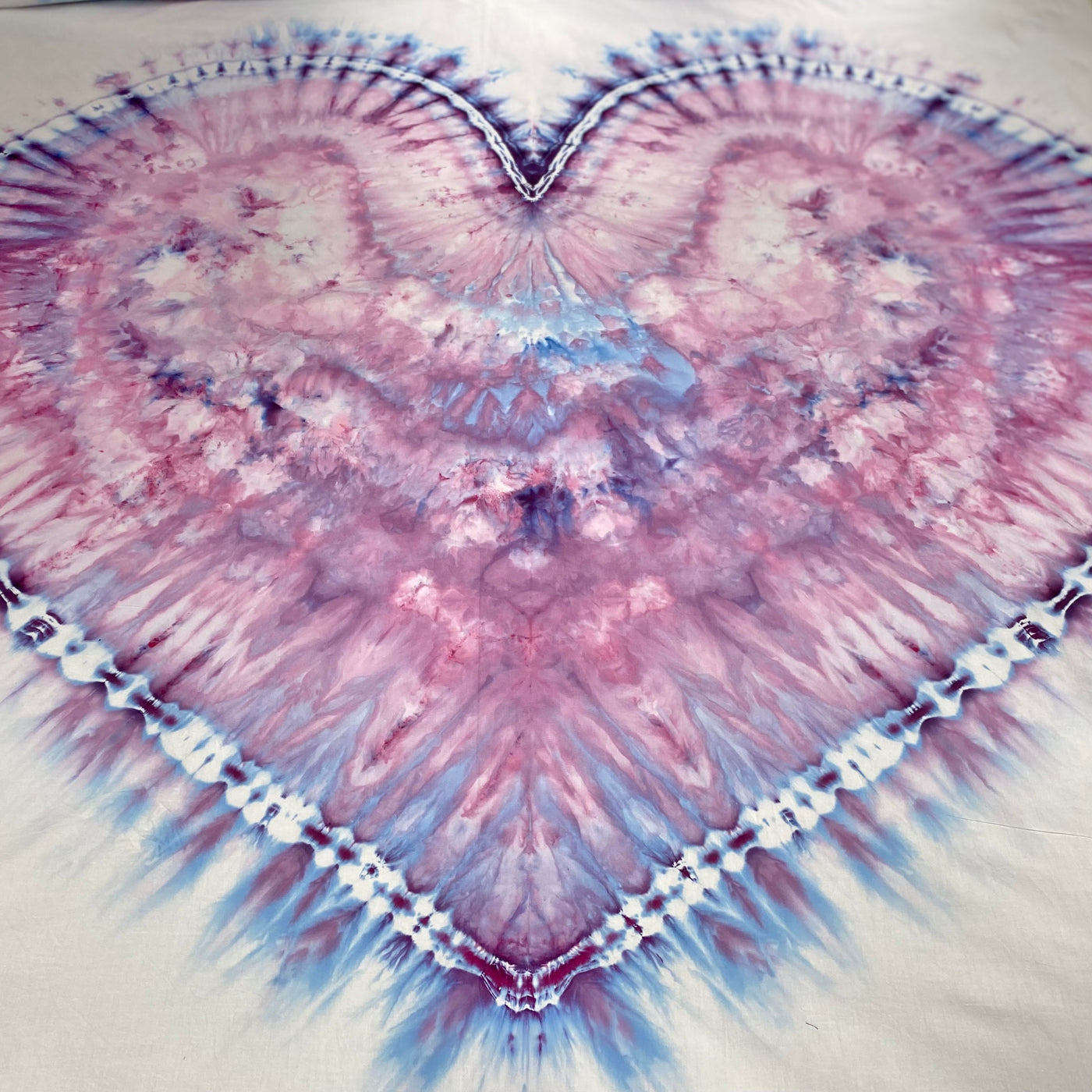 Sherbet Bliss | Hand dyed throw set
