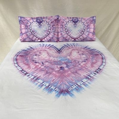 Sherbet Bliss | Hand dyed throw set