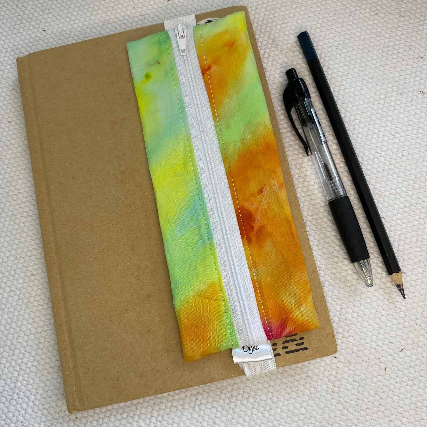 #23 - A5 size Pencil pouch / Bookmark - Citrus