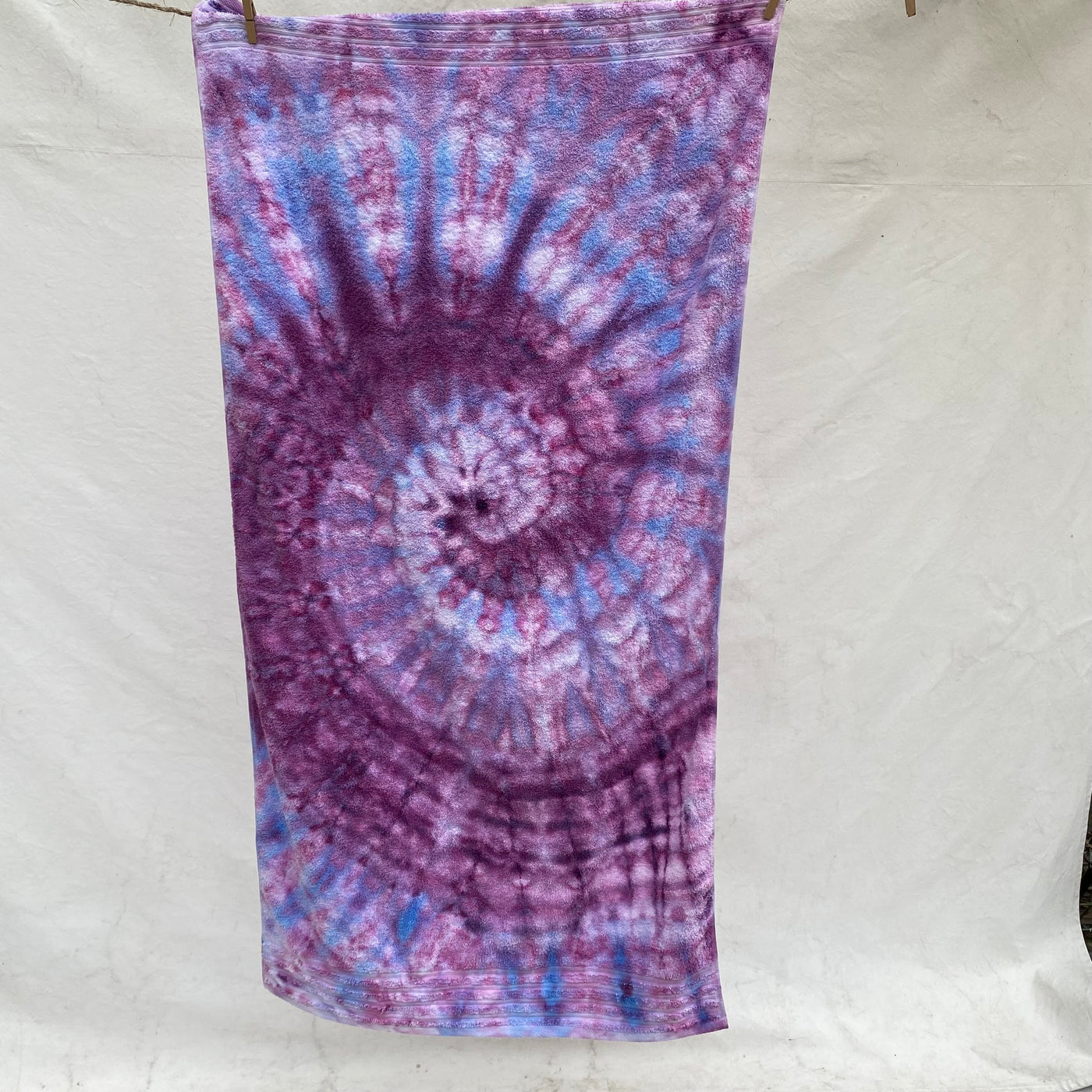 Design your own | Tie Dyed Towel | Spiral Design