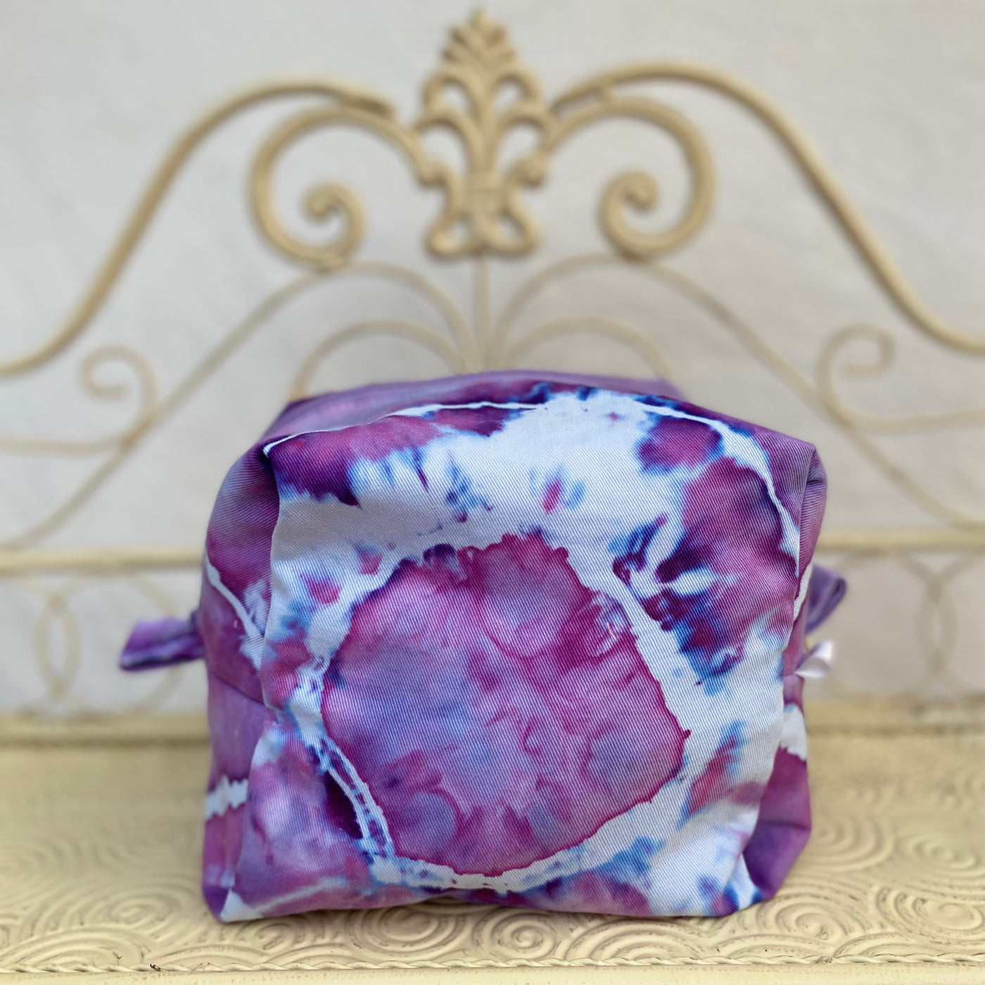 #17  - Purple Tie Dye Toiletry Bag