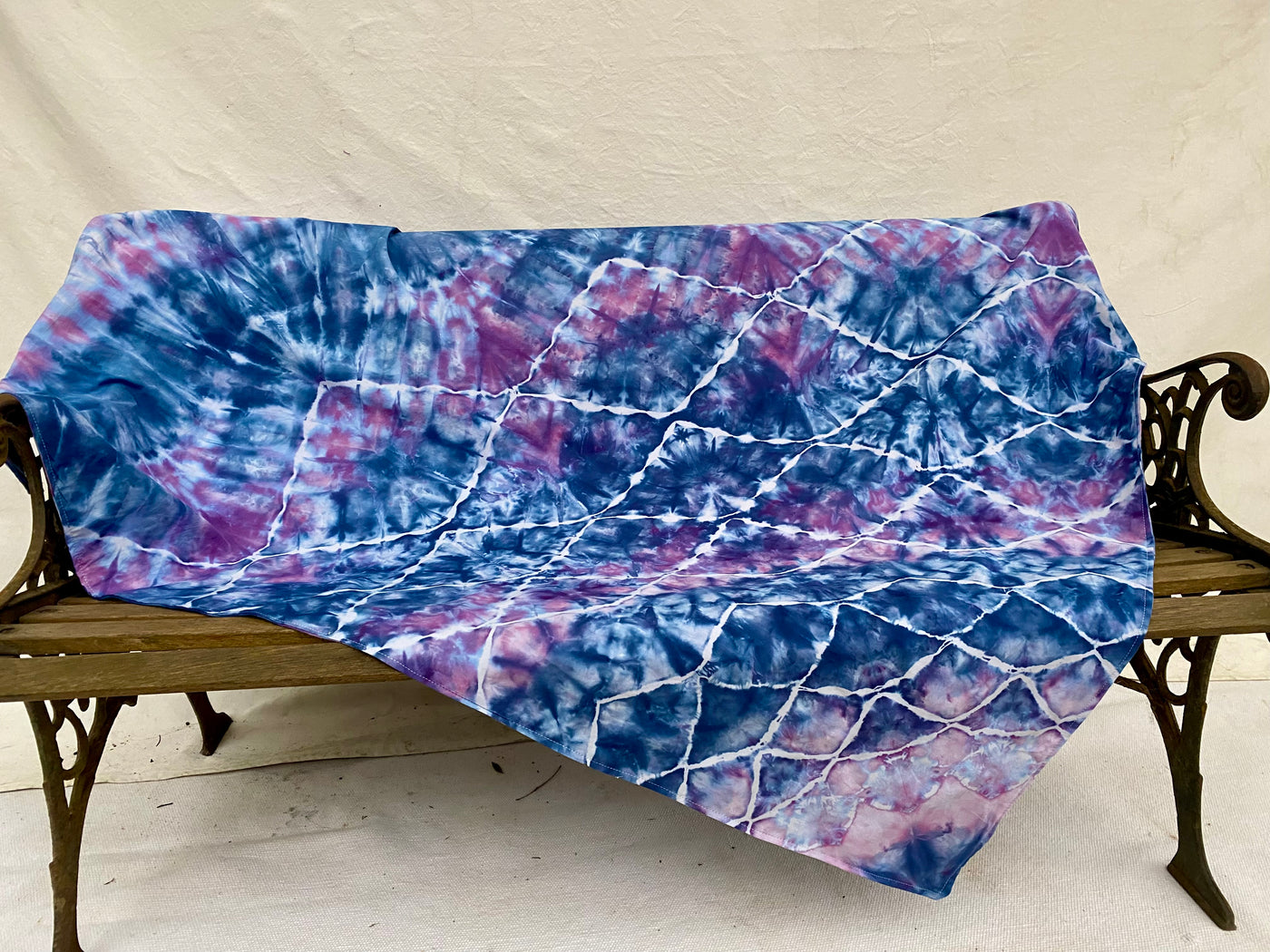 Indigo + Lavender Knee Rug