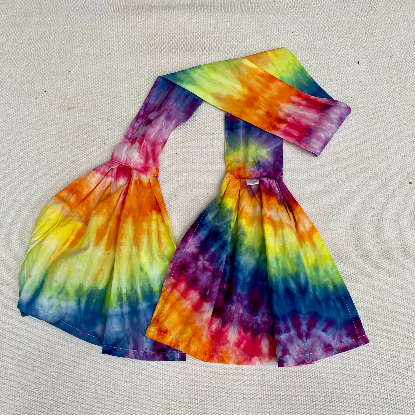 Tie Dye Kitchen Boa - Rainbow