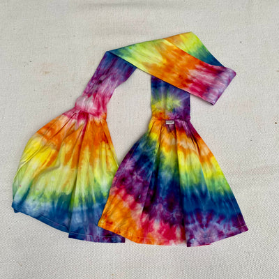 Tie Dye Kitchen Boa - Rainbow