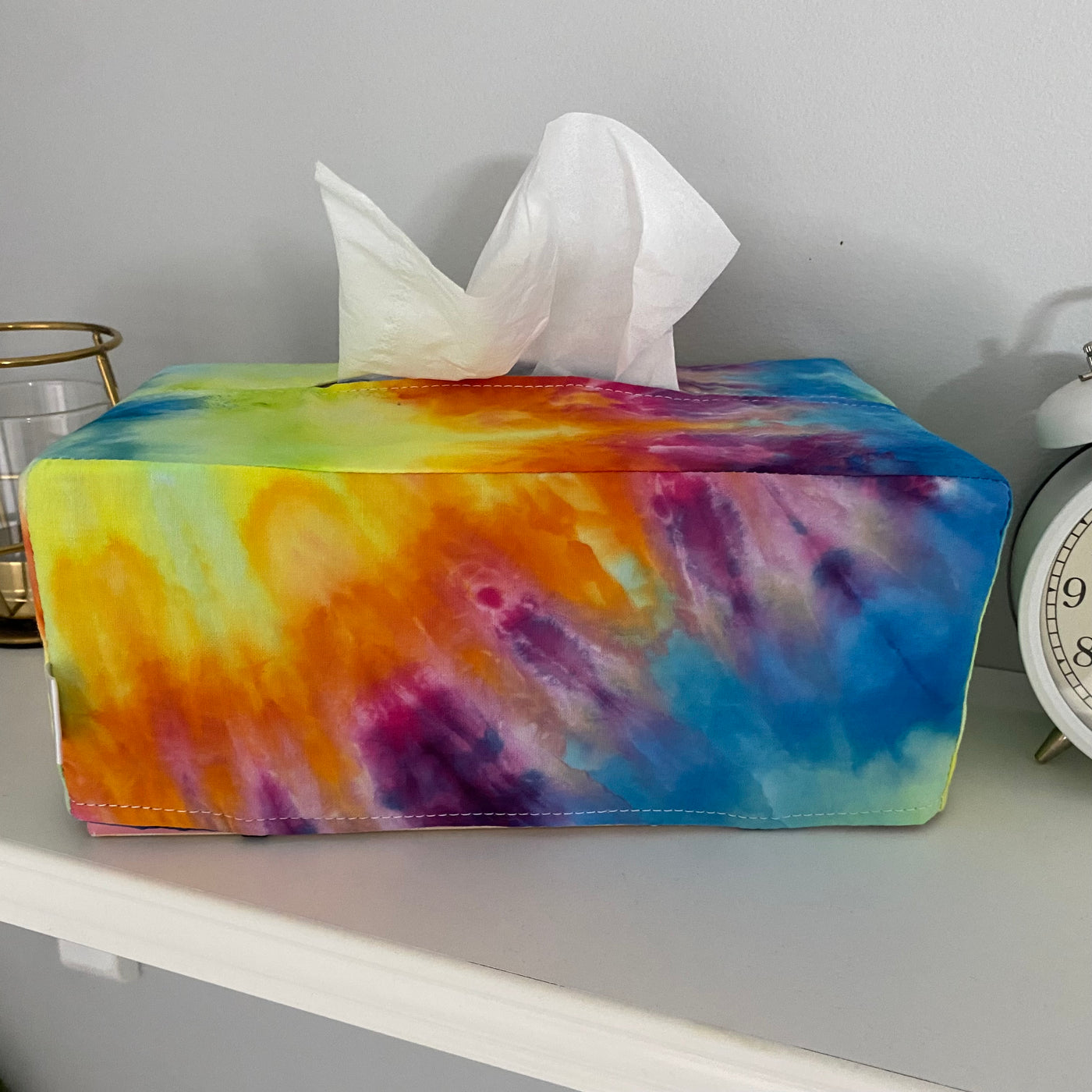 Rainbow - Tissue box cover