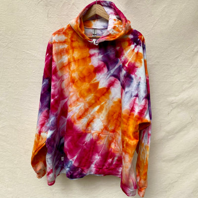 Tie Dye - Hoodie | Shoulder Spiral Design
