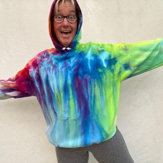 XL Hoodie - Rainbow Waterfall