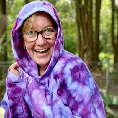 Tie Dye - Hoodie | Shoulder Spiral Design