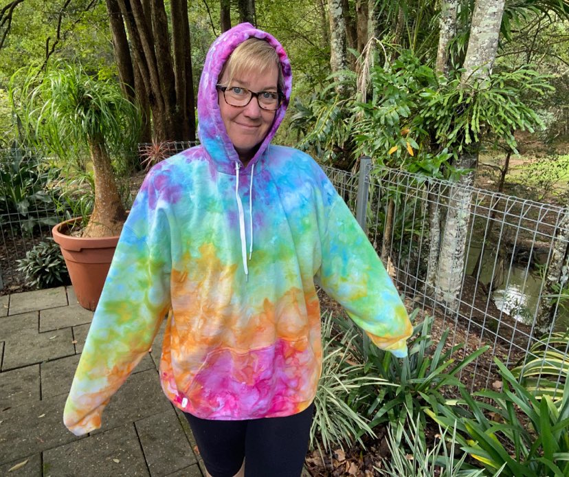 sewcial dyes tie dye hoodie Australia